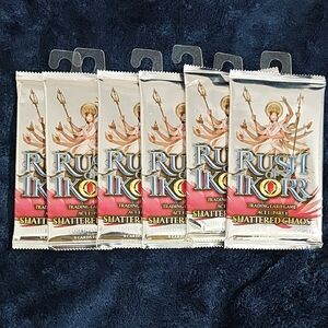 6 Packs Of Rust of Ikorr Trading Card Game